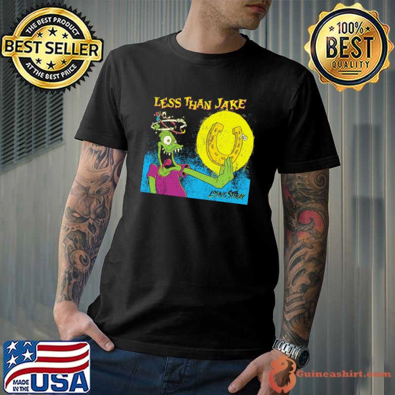 Less than jake losing streak 1997 cinder block horseshoe T-Shirt