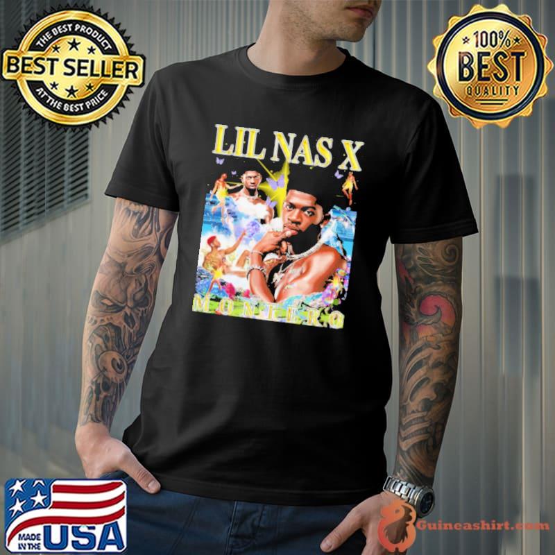 Lil nas x hip hop retro 90s trending shirt