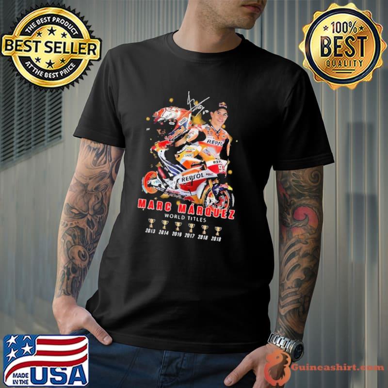 Marc Marquez World Titles Shirt