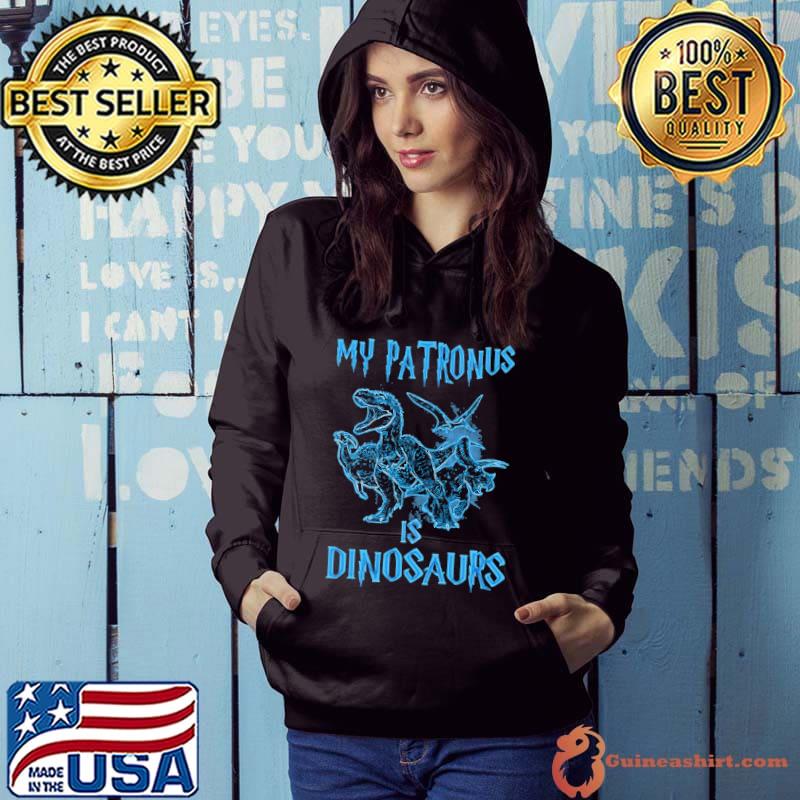My Patronus Is Dinosaurs Shirt Hoodie
