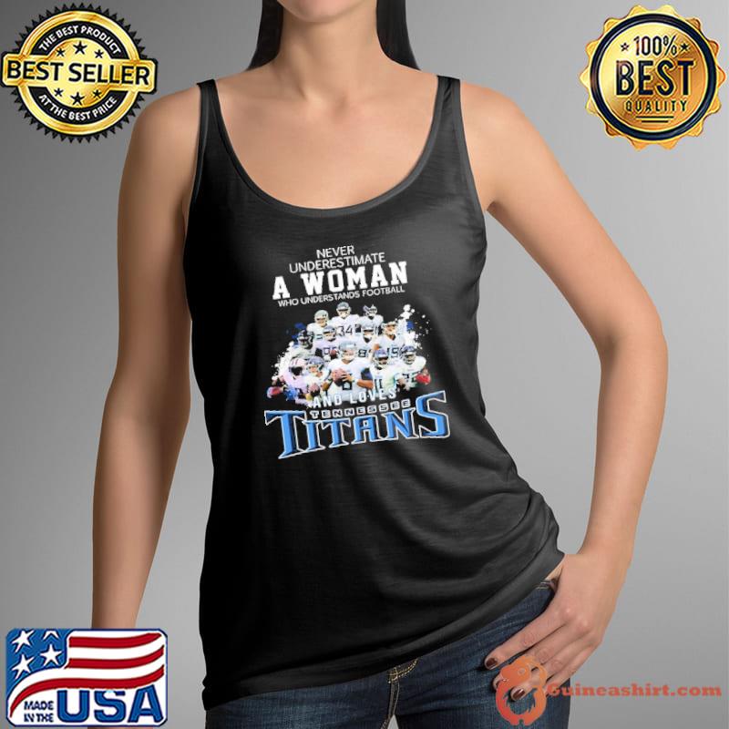 tennessee titans women's tank tops