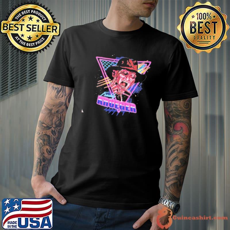 New nightmare on elm street 1984 neon vintage freddy krueger classic hirt
