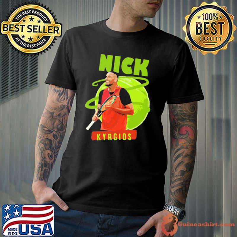 Number 1 nick kyrgios tennis player sport shirt