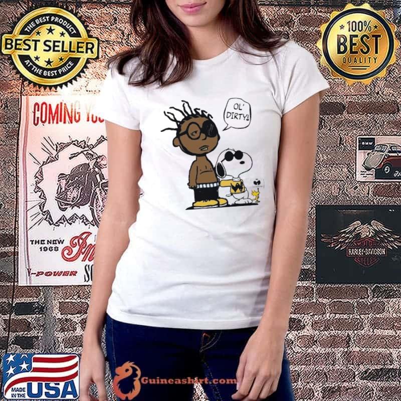 Ol' Dirty Snoopy Shirt Ladiestee