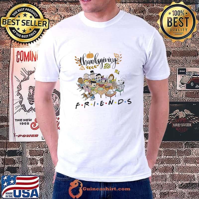 Peanuts thanksgiving friends thanksgiving party shirt