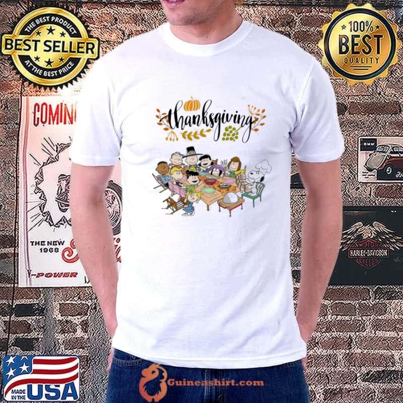 Peanuts thanksgiving happy thanksgiving Peanuts party shirt