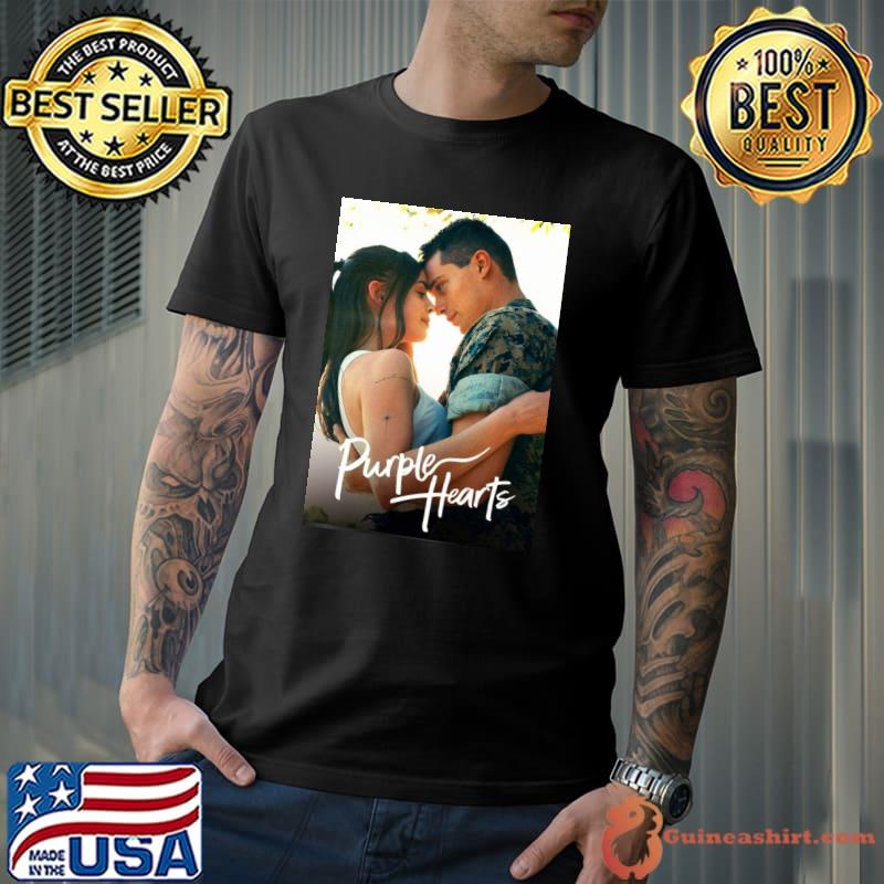 Purple hearts movie trending classic shirt