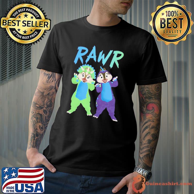 Rawr funny chip and dale fanart shirt