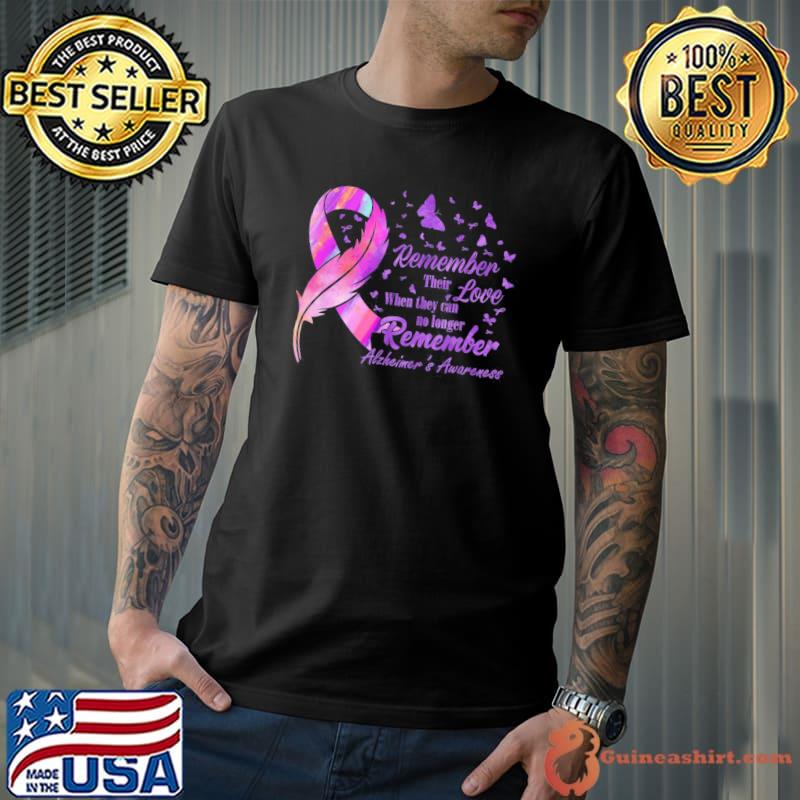 Remember their love alzheimer's awareness classic shirt