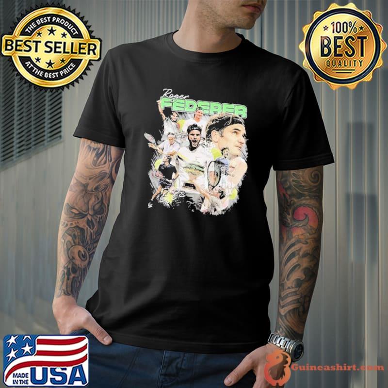 Roger Federer Signatures Tennis Shirt