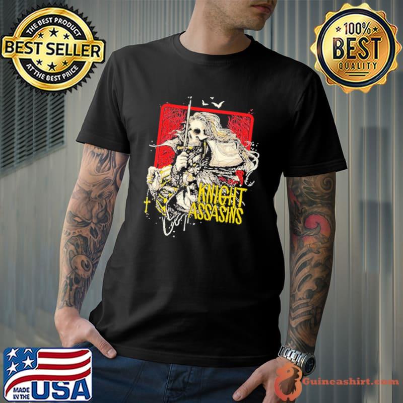 Romeo the knight assasins spooky halloween illustration classic shirt