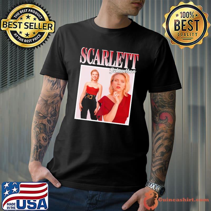 Scarlett johansson vintage bootleg classic shirt