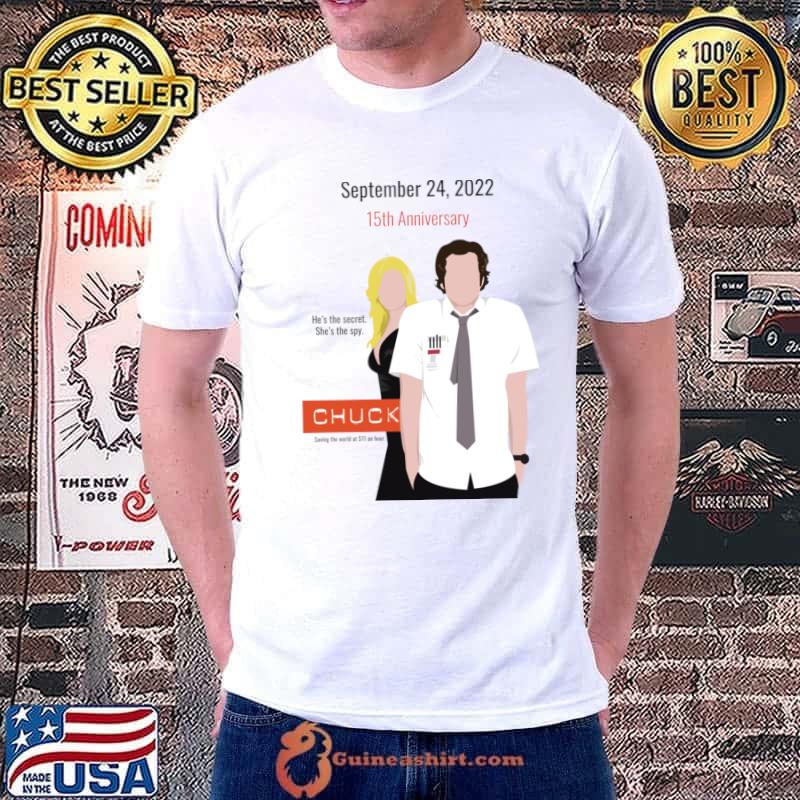 September 2022 Chuck Pilot 15th Anniversary T-Shirt