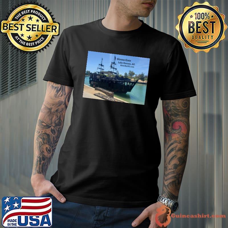 Sirens Gate Pirate Ship T-Shirt