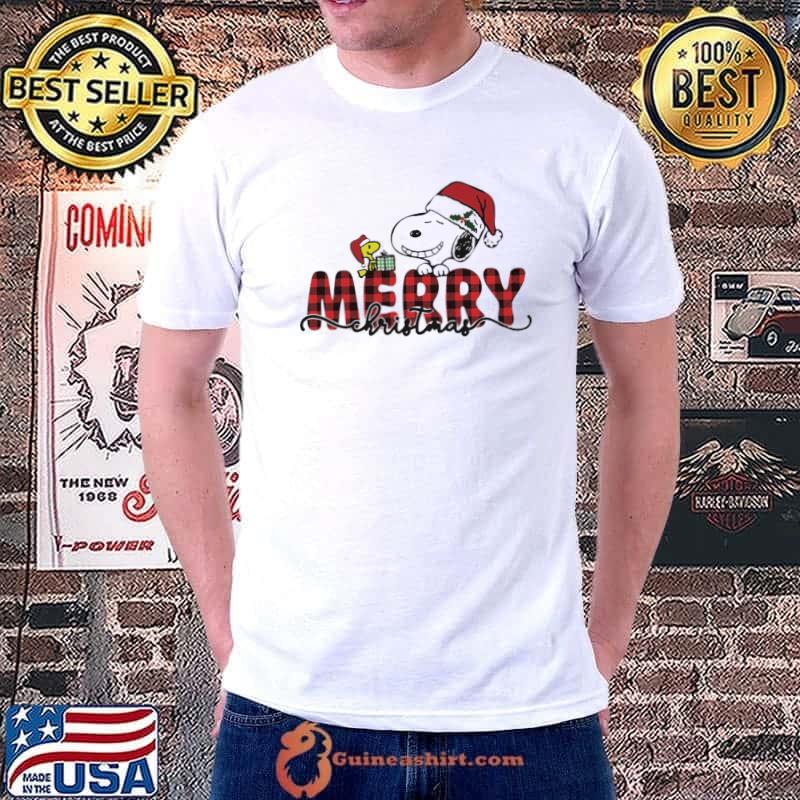 Snoopy Christmas T shirt Snoopy Merry Christmas
