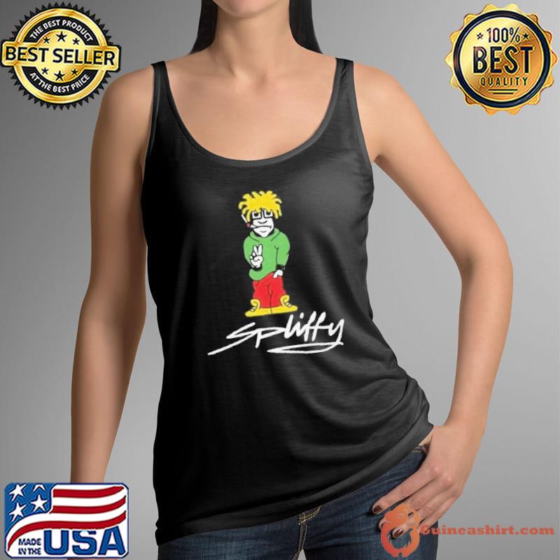 Spliffy retro raver 90s festival inspired classic s Tank Top