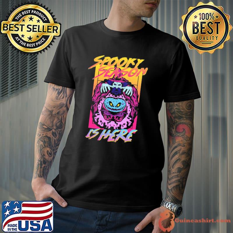 Spooky season is here halloween festivals art classic shirt