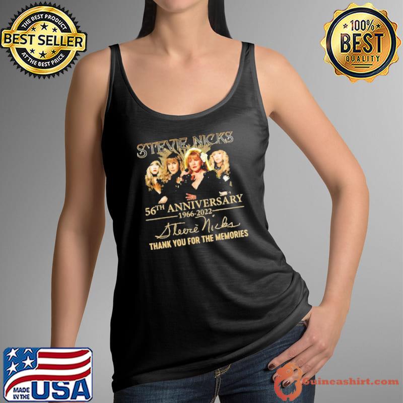 Stevie Nicks 56th Anniversary 1966 2022 Thank You For The Memories Shirt Tank Top