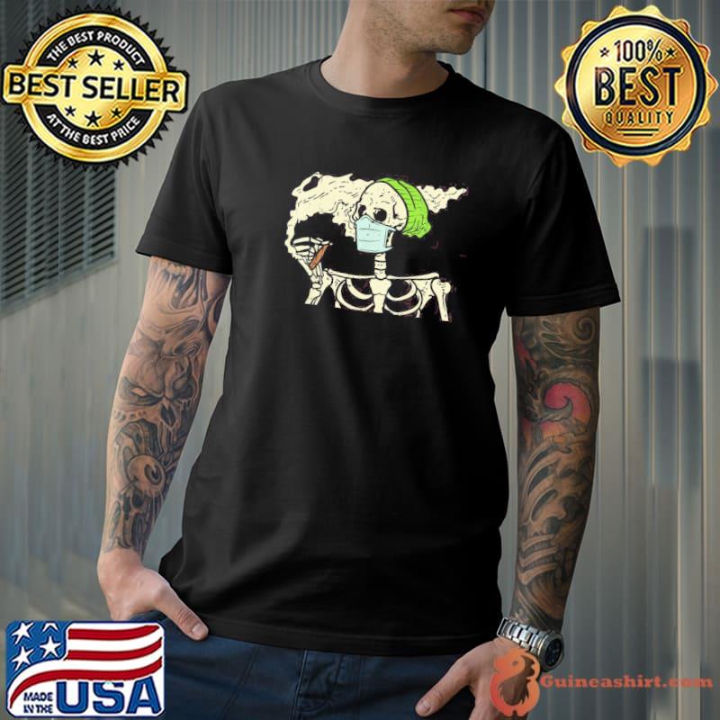 Stoner gifts skeleton classic shirt