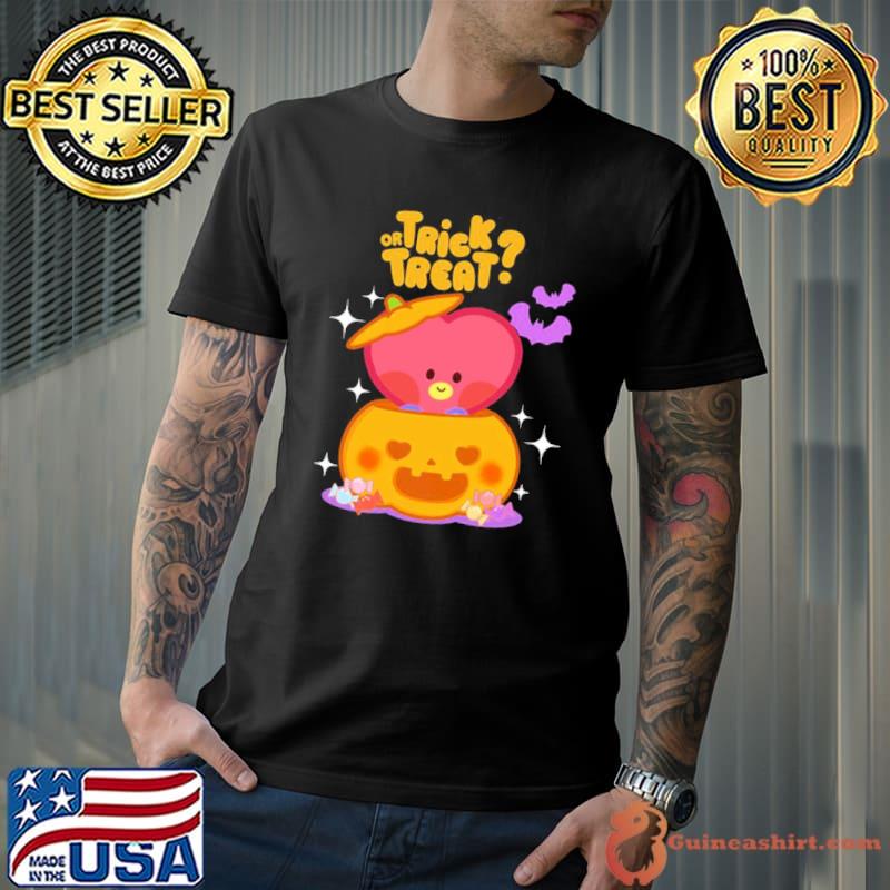 Tata bts bt21 halloween trick or treat tata taehyung v stan bias classic shirt
