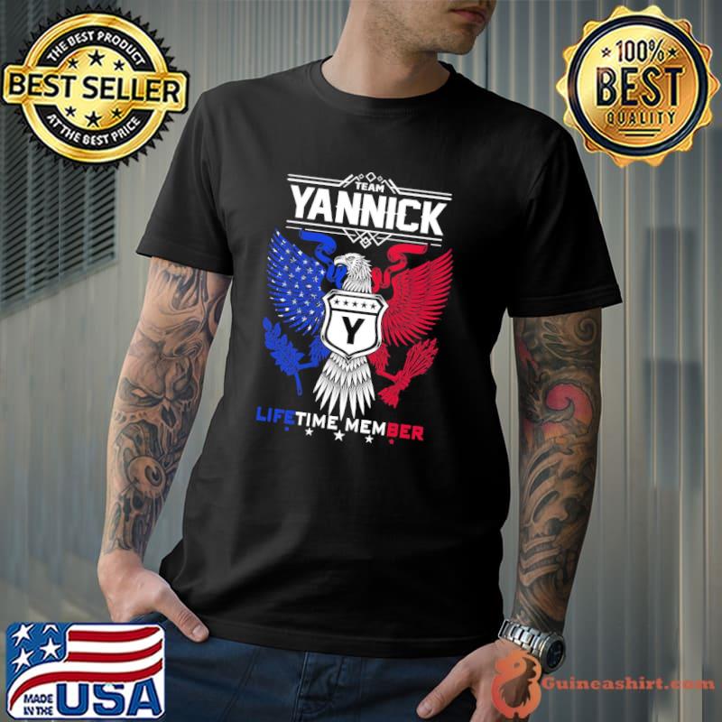 Team yannick eagle lifetime member classic shirt