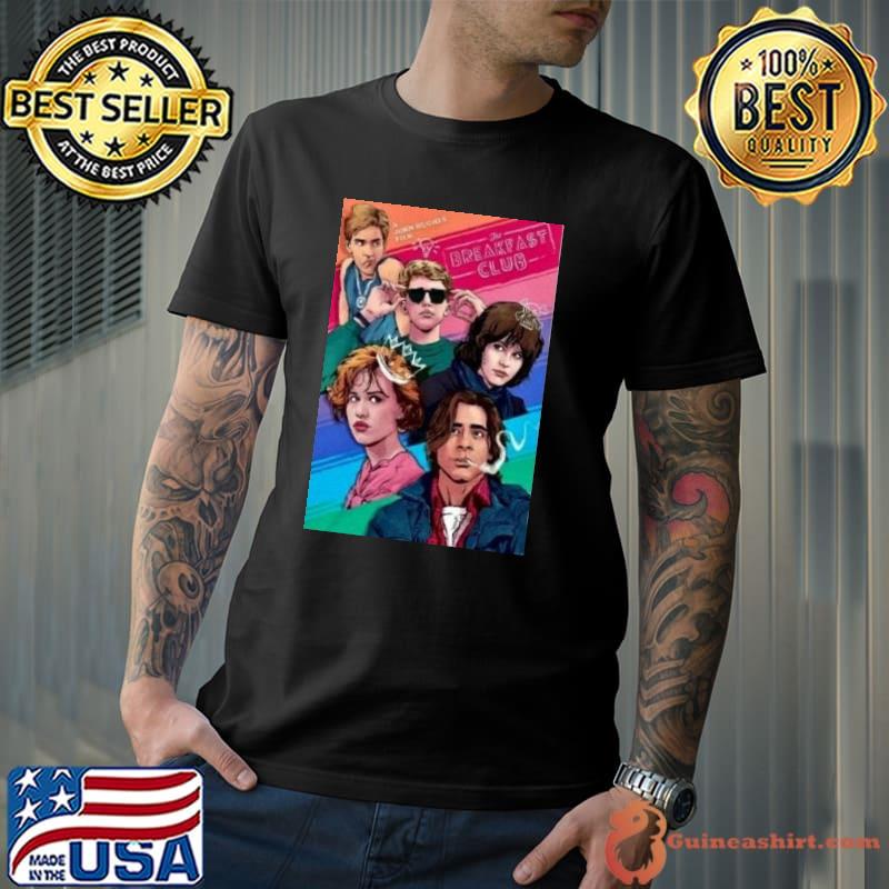 The breakfast club cult show movie 1985 inspired classic shirt