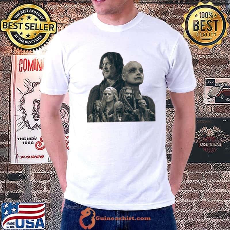 The walking dead season 10 horror movie halloween classic shirt