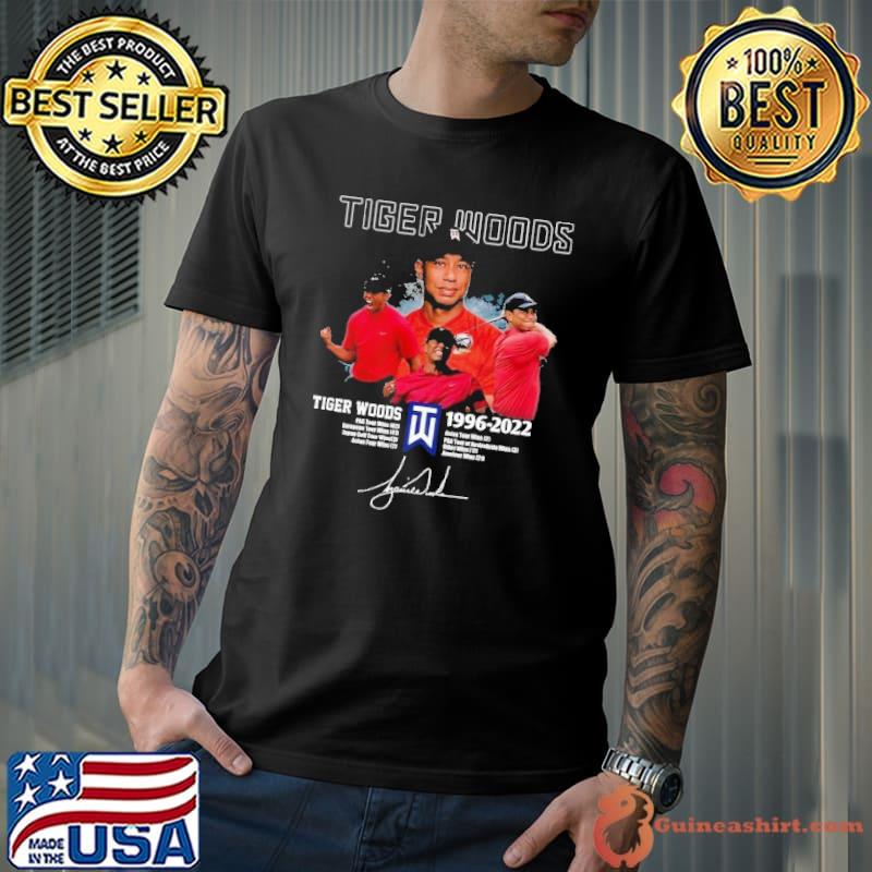 Tiger Woods 1996 2022 Shirt