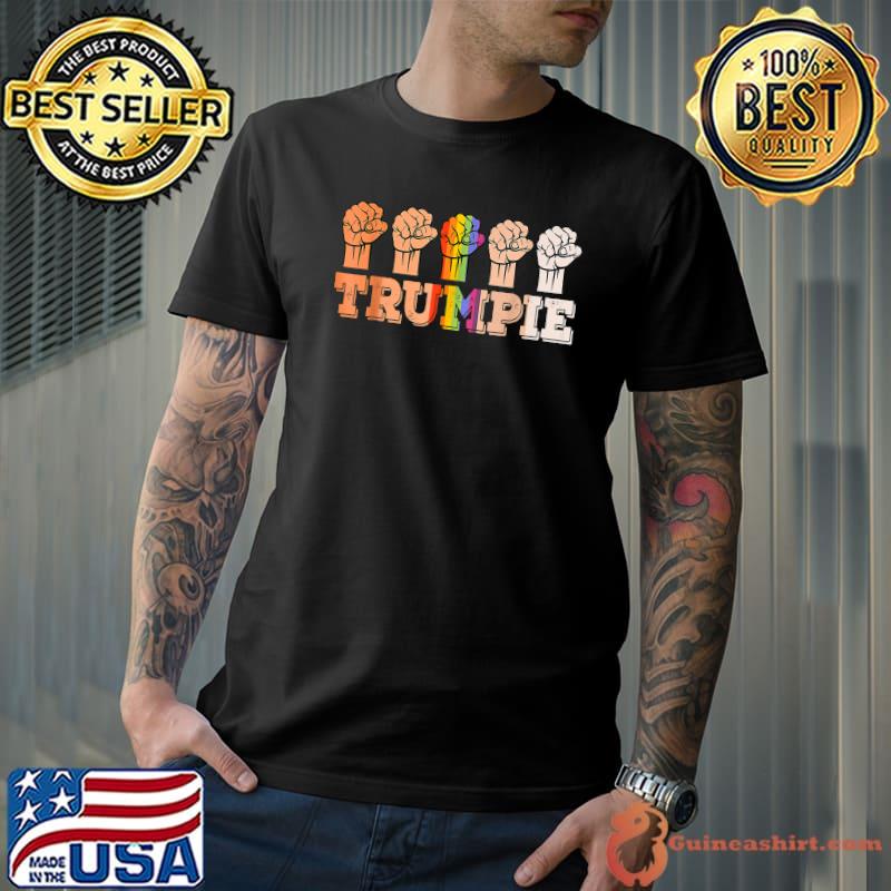 Trumpie Anti Biden Conservative Anti Liberal Sarcastic Lgbt Hands T-Shirt