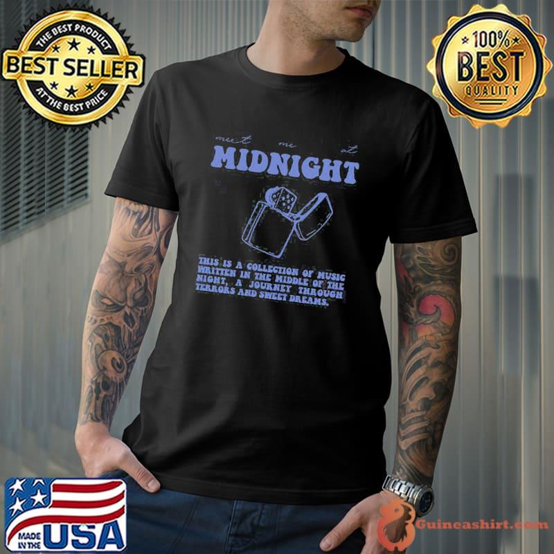 Ts taylor midnights a collection of music written in the middle of the night classic shirt