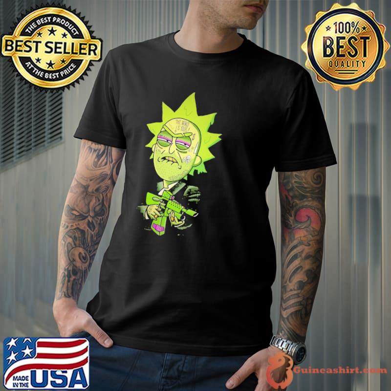 Villain rick the world is yours rick and morty classic shirt