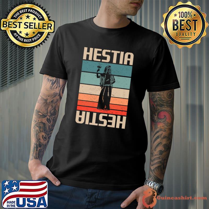 Vintage Greek Gods Ancient Greece Mythology Hestia T-Shirt