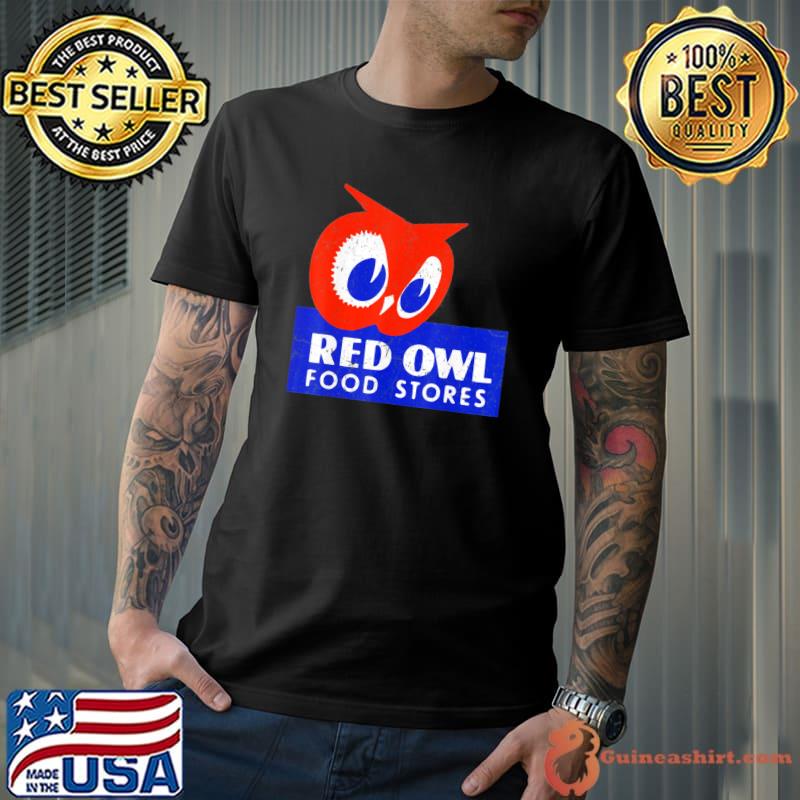 Vintage red owl groceries defunct grocery store classic shirt