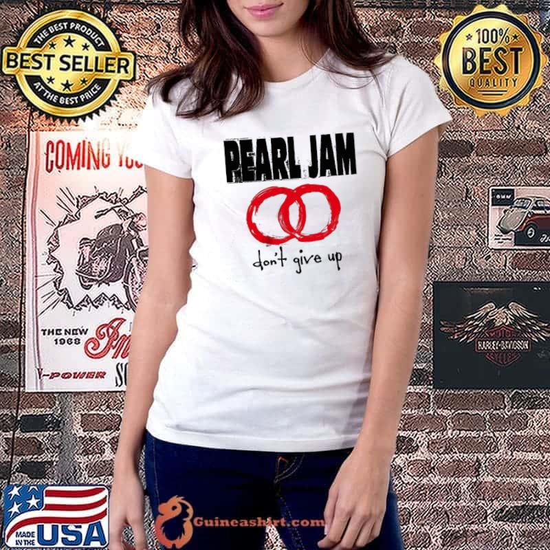 White pearl jam don't give up eddie vedder trending classic s Ladiestee