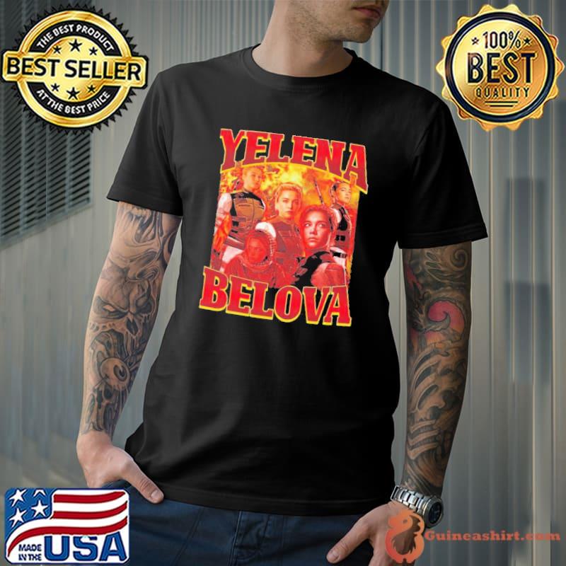 Yelena belova florence pugh awesome for music fan halloween shirt