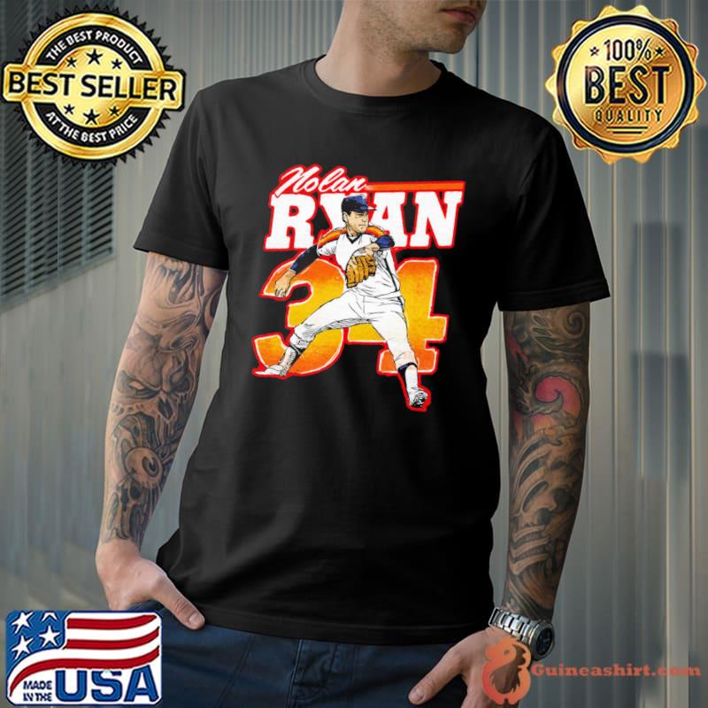 #34 nolan ryan graphic shirt