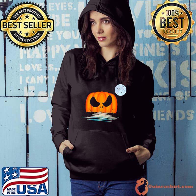 Adult pumpkin costume for halloween funny scary men women s Hoodie