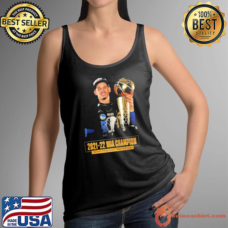 Anderson golden state warriors NBA juan toscano champion 2021 2022 retro art s Tank Top