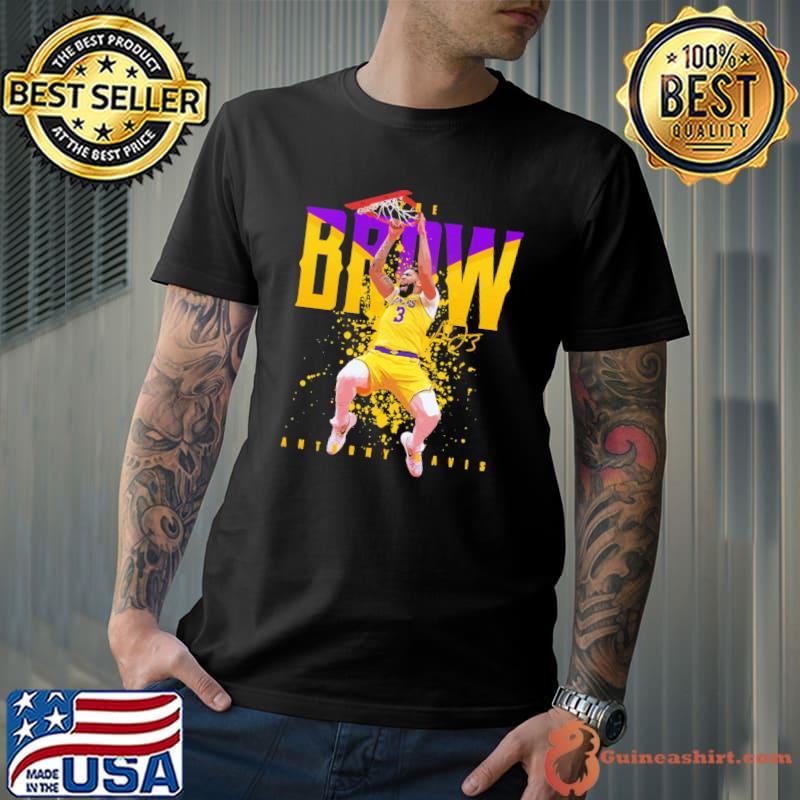 Anthony davis brow number 3 shirt