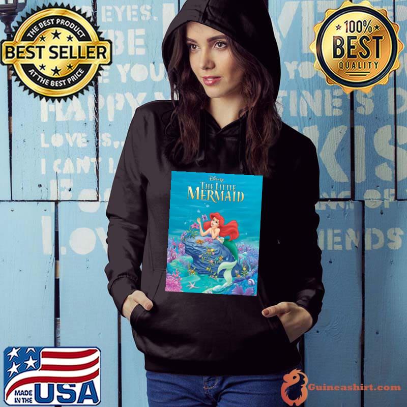 Ariel little mermaid under the sea wall art decor s Hoodie