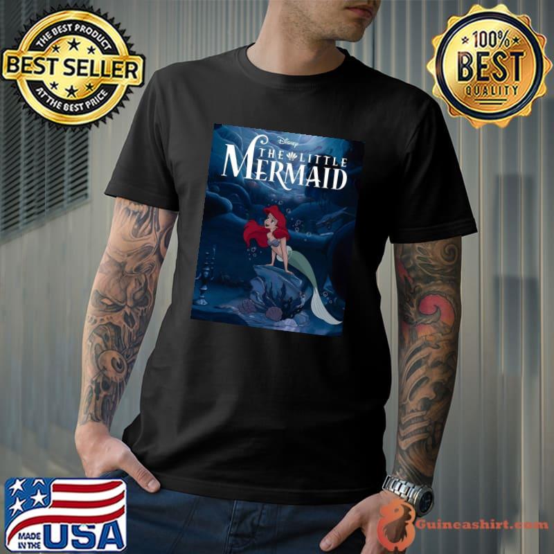 Ariel little mermaid walt disney new poster wall art decor shirt