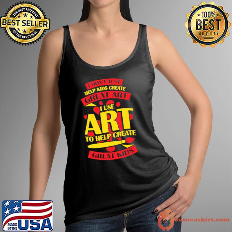 Art teacher job profession gift art teacher christmas s Tank Top