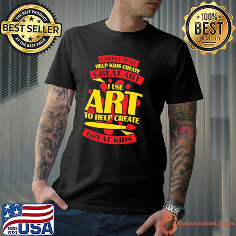 Art teacher job profession gift art teacher christmas shirt