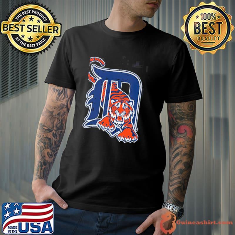 Art tigers detroit logo baseball trending shirt