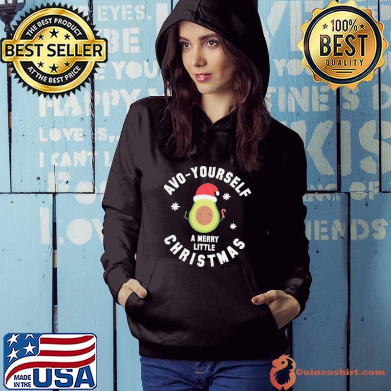 Avo yourself a merry christmas men's avocado s Hoodie