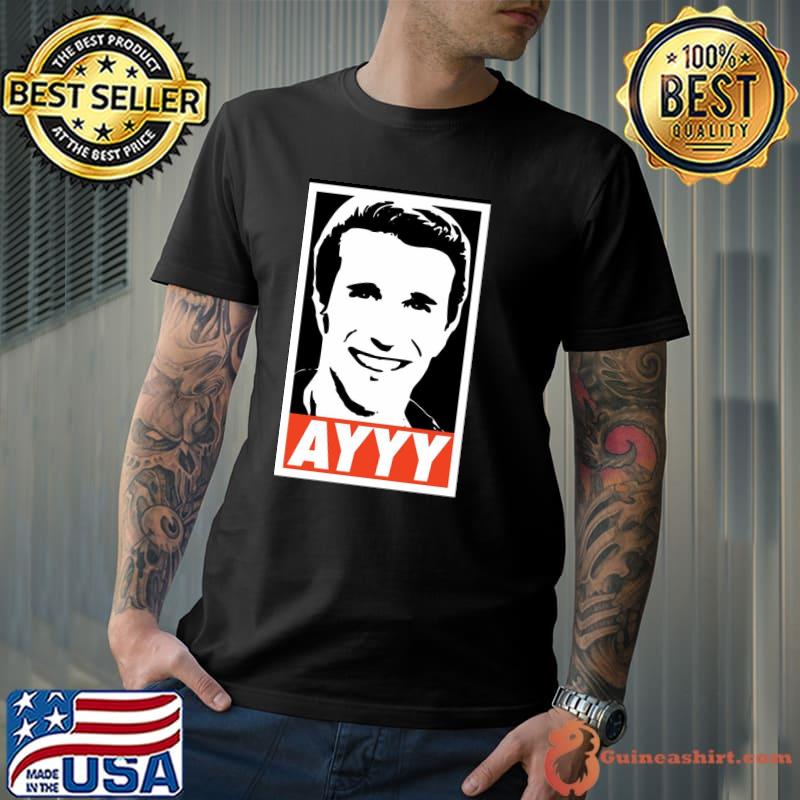 Ayyy the fonz happy days series shirt