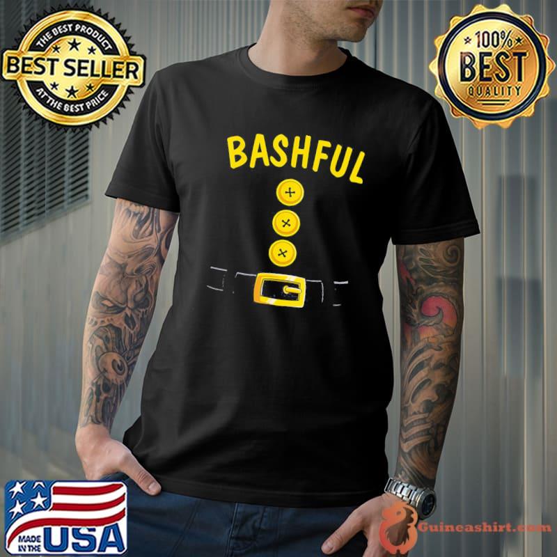 Bashful halloween dwarf costume color matching bashful dwarf shirt