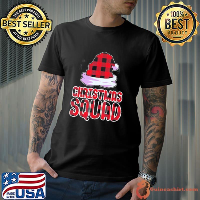 Christmas squad family group matching christmas party pajama shirt