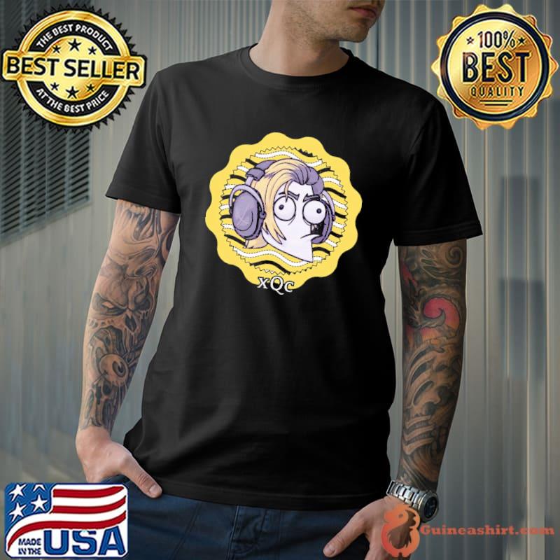 Colourful design xqcl xqcow meme xqc juicer shirt