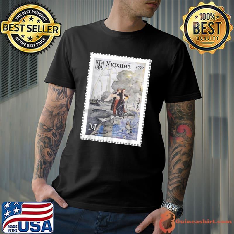 Crimea's kerch bridge stamp crimea bridge peninsula Ukraine bridge peninsula 2022 shirt